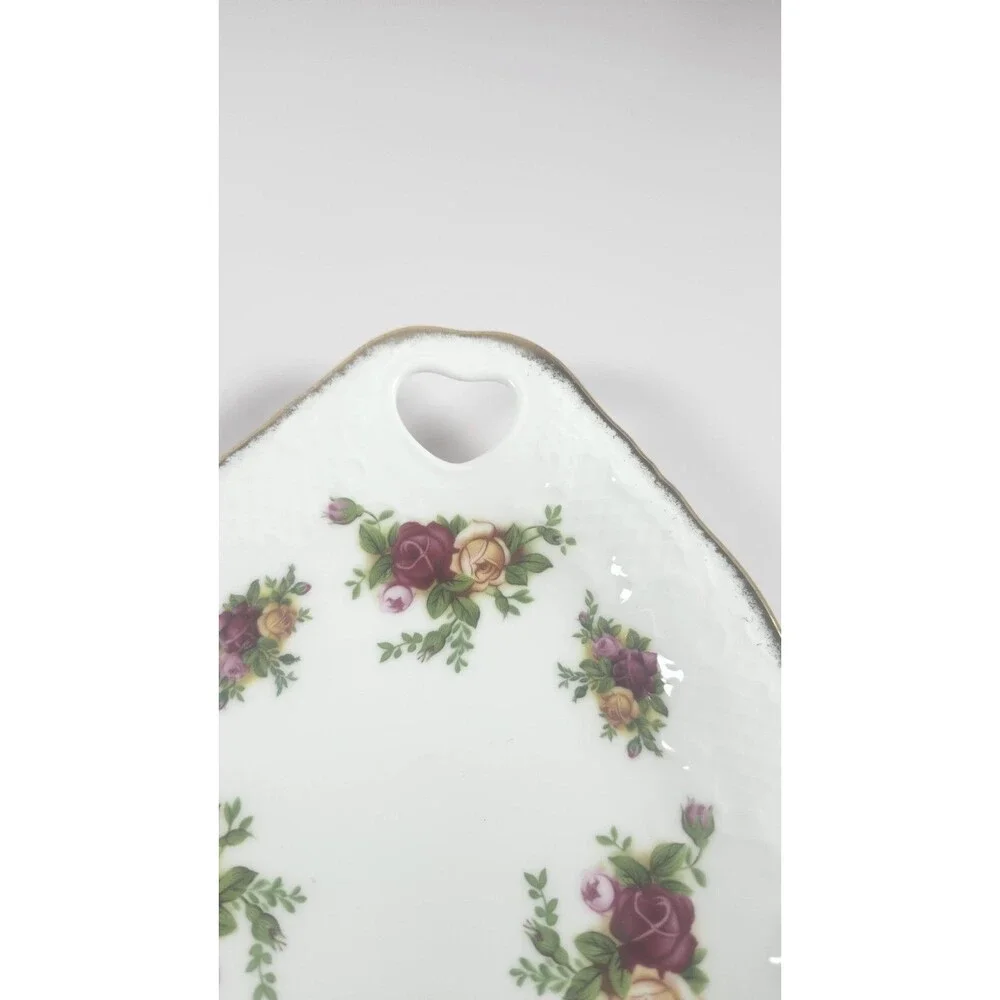 Royal Albert Old Country Roses Victorian Tray 9 1/2 by 6 1/4